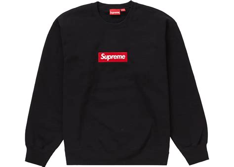 supreme lv box logo black|supreme box logo crewneck.